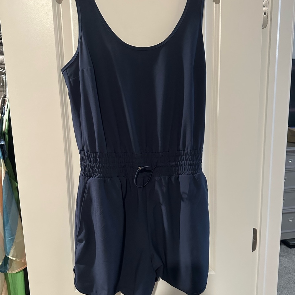 Abercrombie & Fitch Blue traveler romper